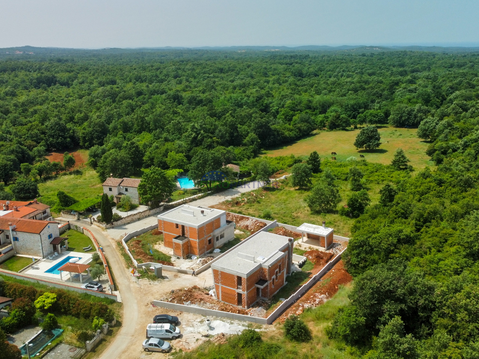 Moderna vila u izgradnji u Istri - Villa Harmony