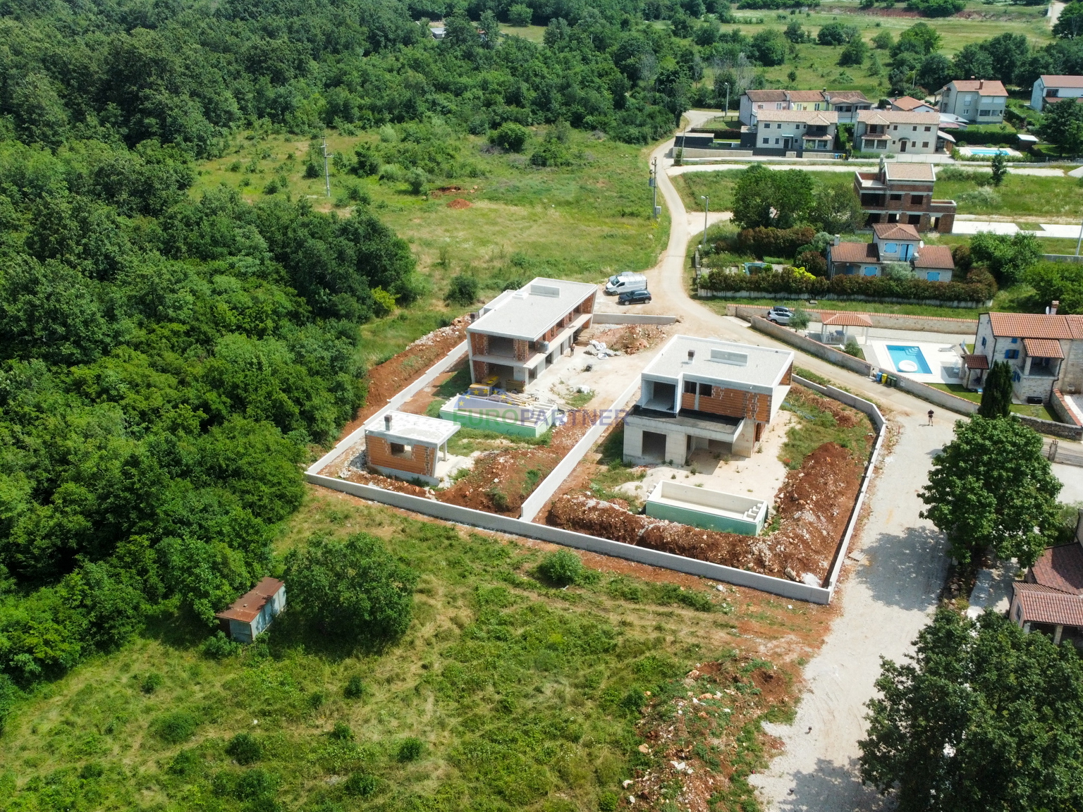 Moderna vila u izgradnji u Istri - Villa Harmony