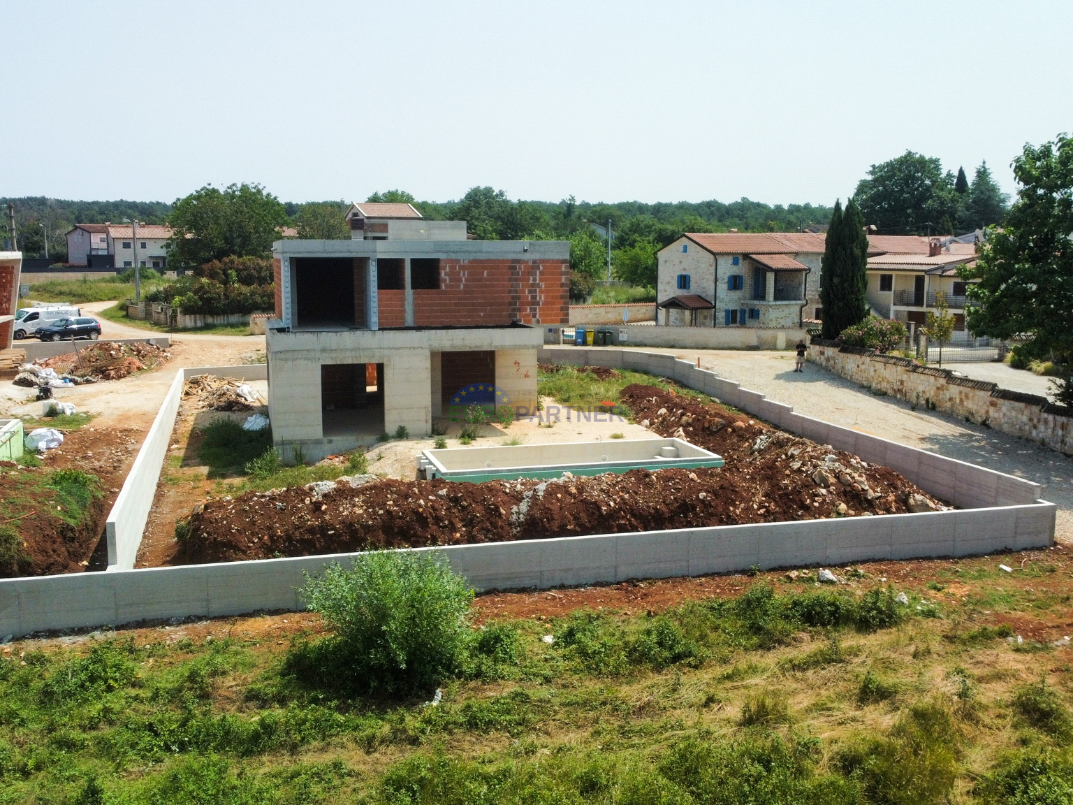 Moderna vila u izgradnji u Istri - Villa Harmony