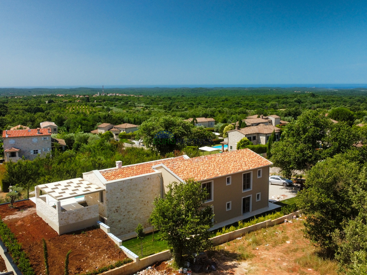 Beautiful villa with sea view, Poreč area