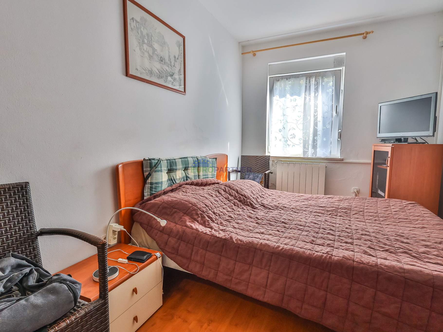 Single-story house with sea view, 10 km from Poreč