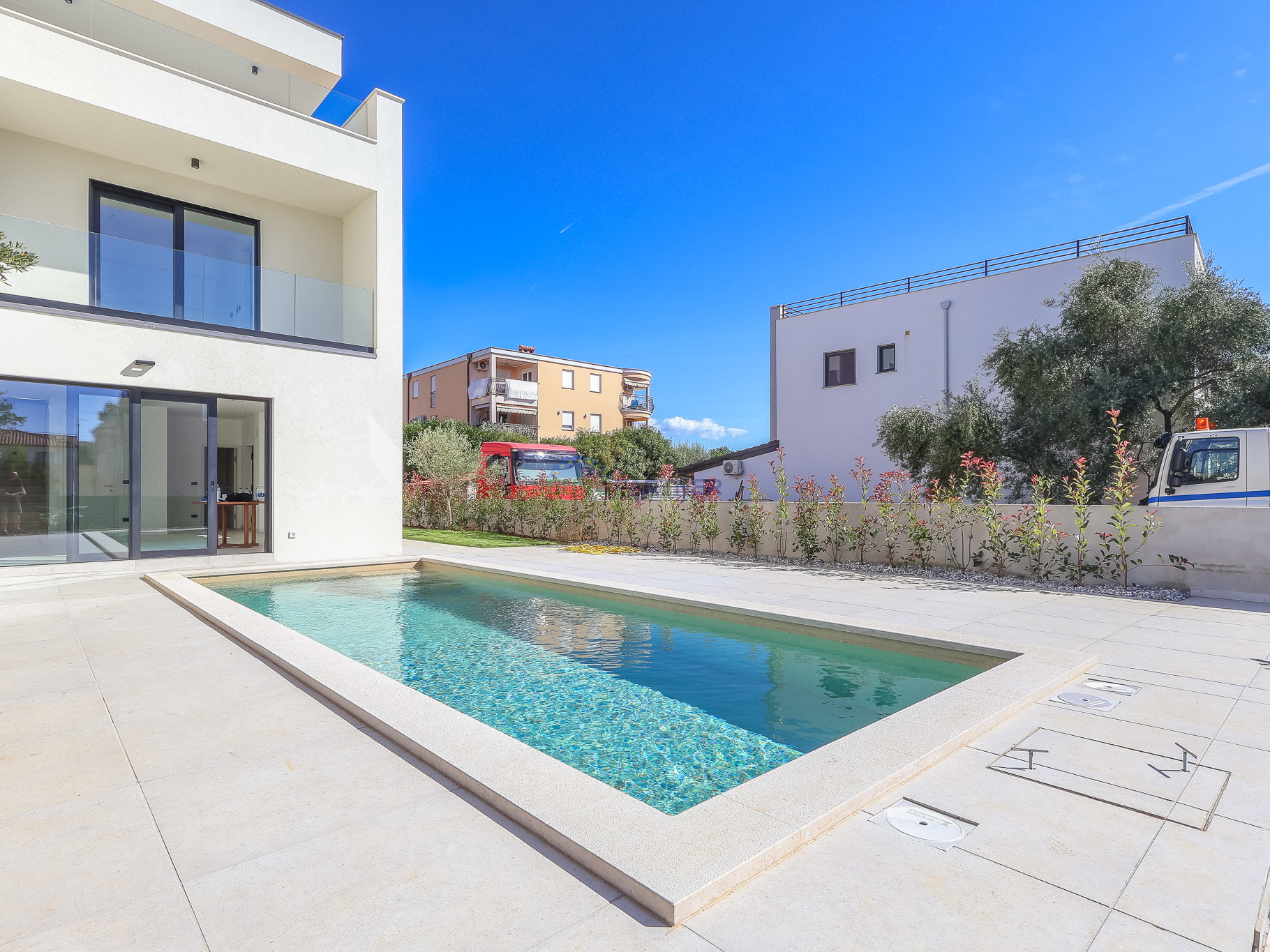 Casa a schiera con piscina, a 900 m dal mare, Poreč