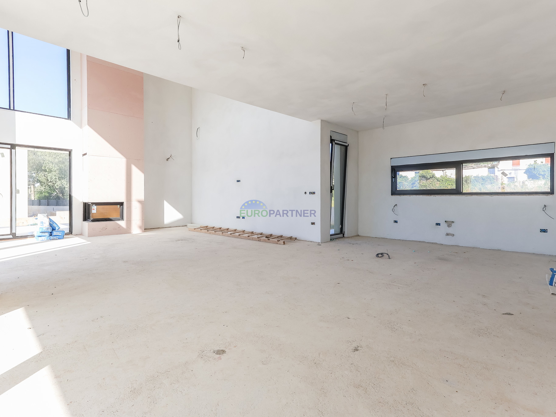 Villa di design con vista mare, zona di Parenzo, Istria