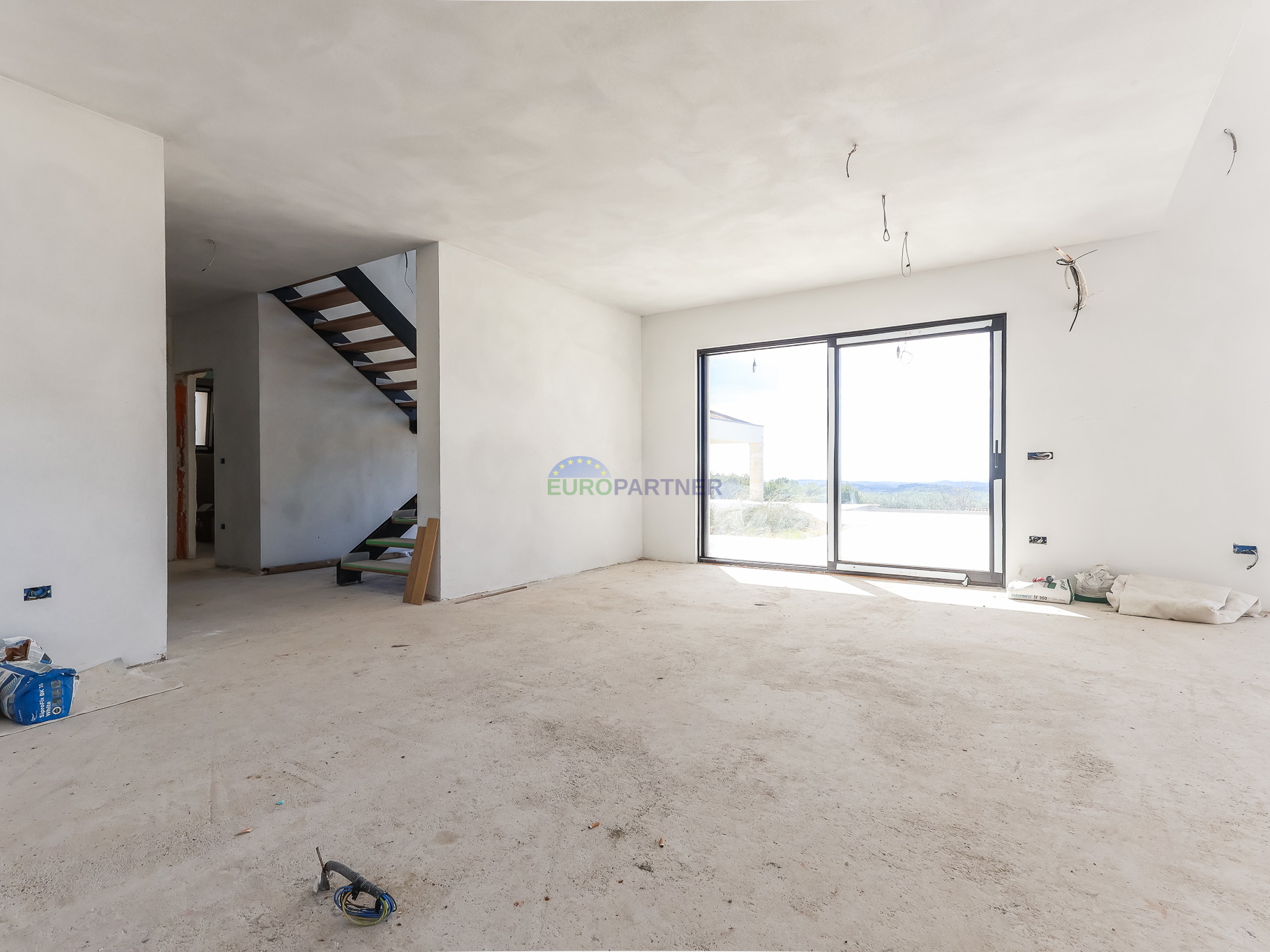 Villa di design con vista mare, zona di Parenzo, Istria