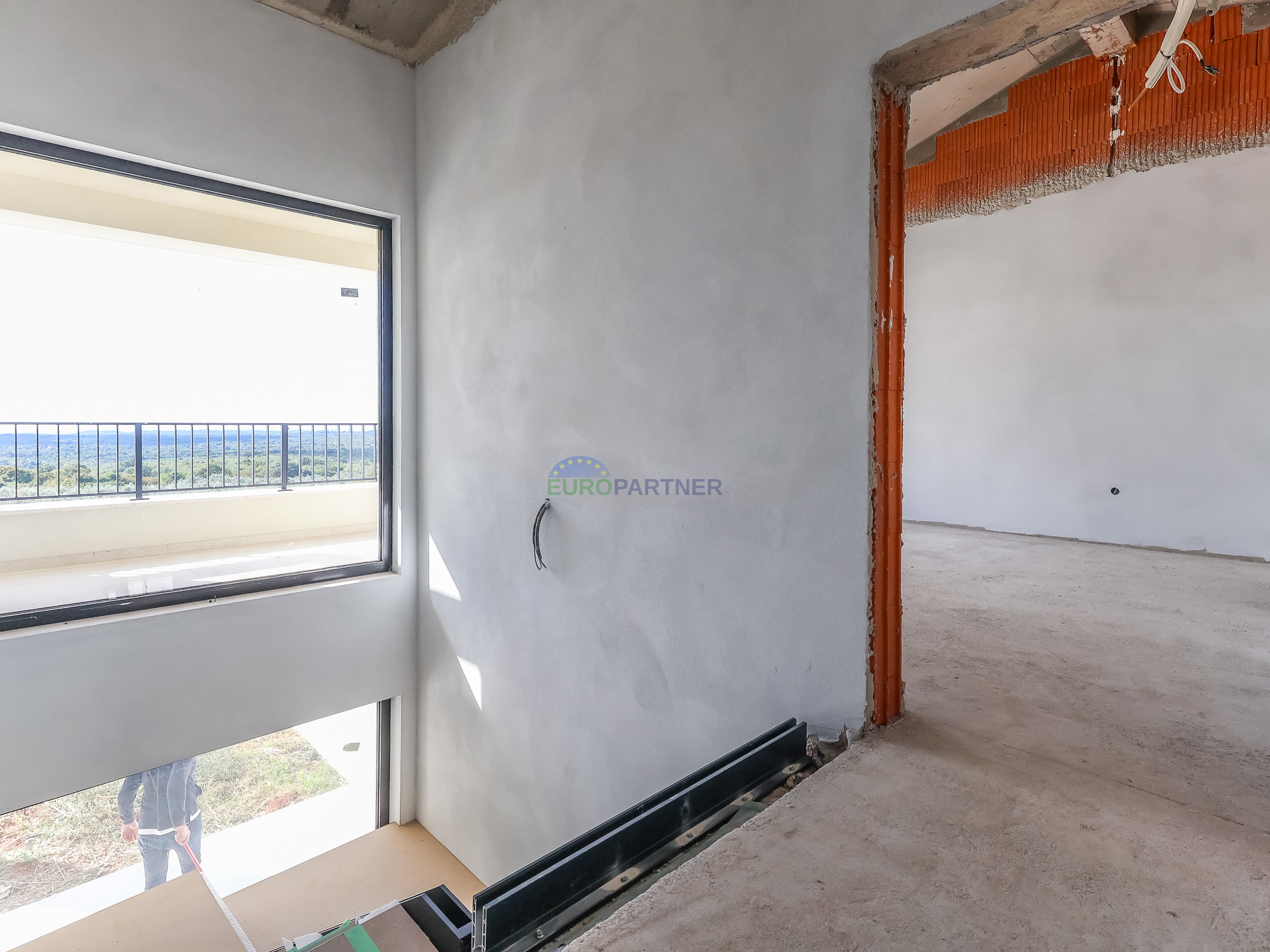 Villa di design con vista mare, zona di Parenzo, Istria