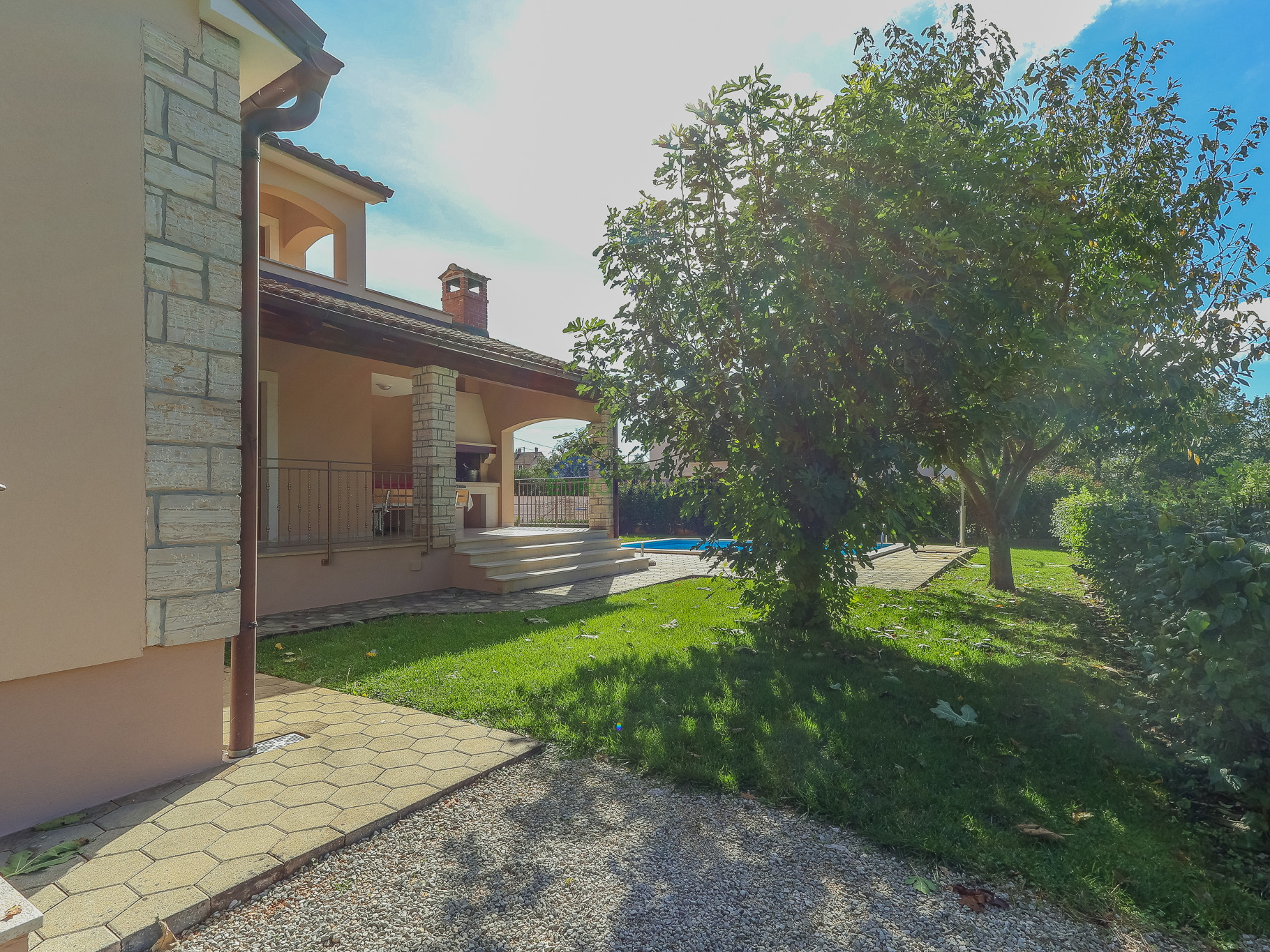 Casa mediterranea con piscina, a 12 km da Poreč