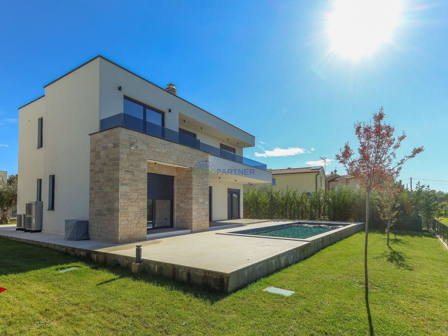 Porec - Detached luxury villa with sea view and pool