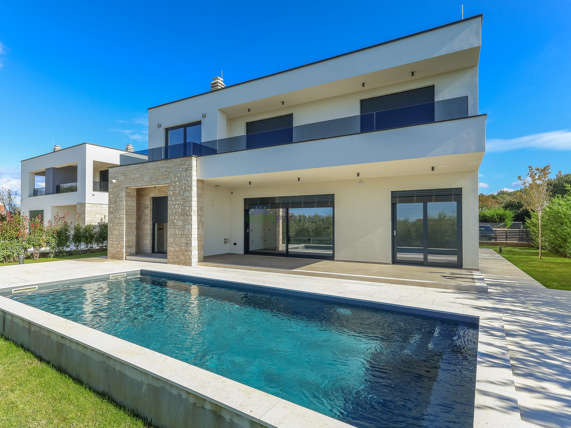 Porec - Detached luxury villa with sea view and pool