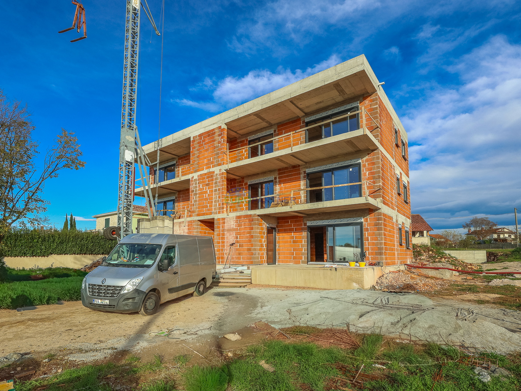 Apartment with a 400m2 garden, Poreč