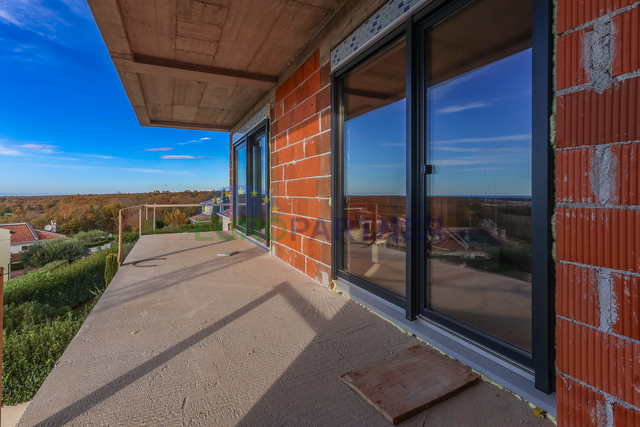 Apartment with sea view, new building, Poreč, Istria