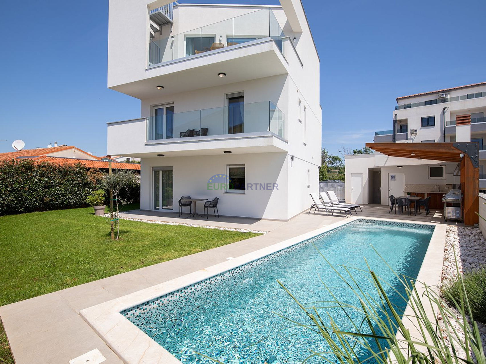 Villa 150 m vom Meer, Medulin, Istrien
