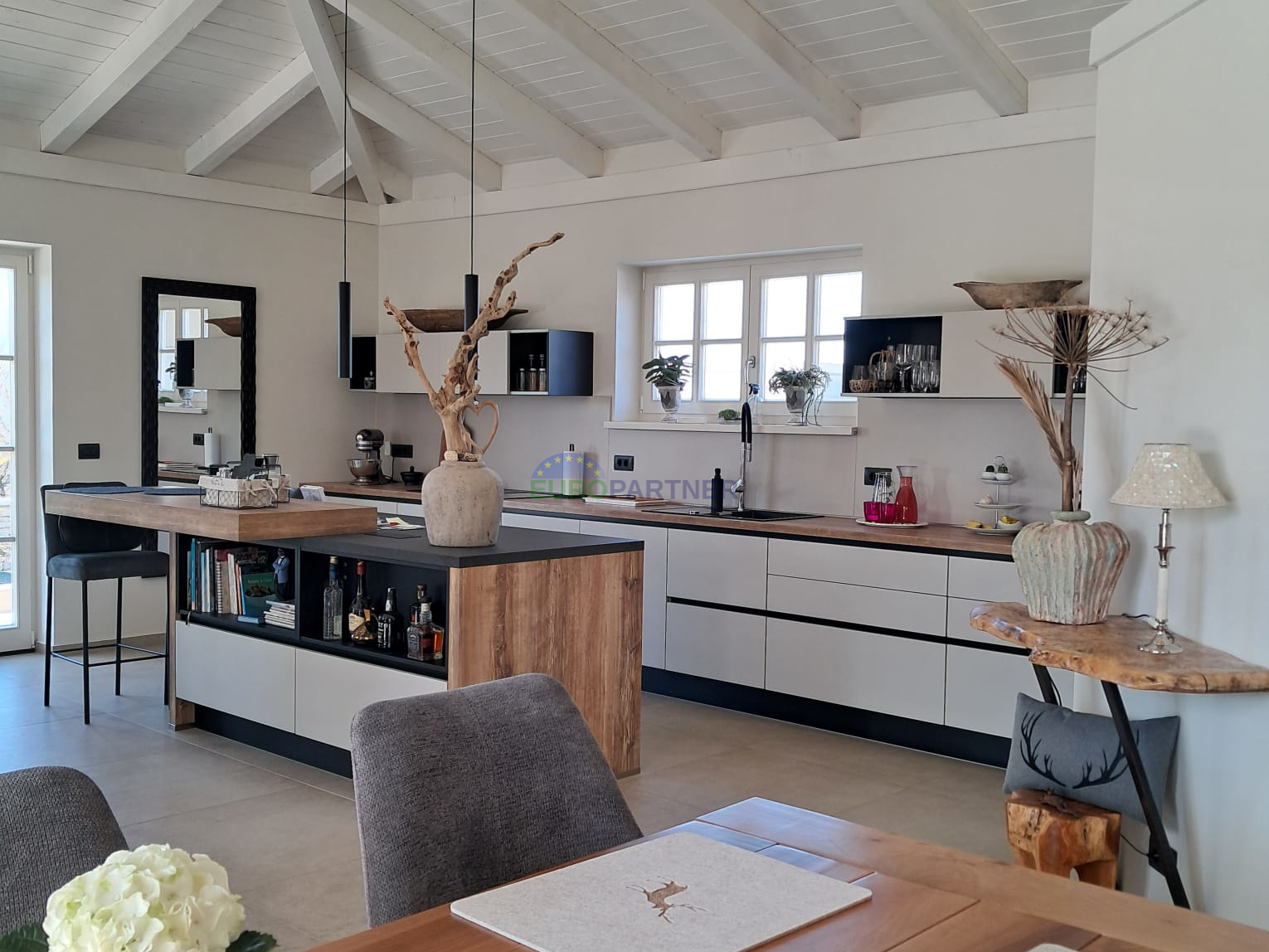 A detached villa that combines quality&comma; functionality and location with an open sea view&excl;