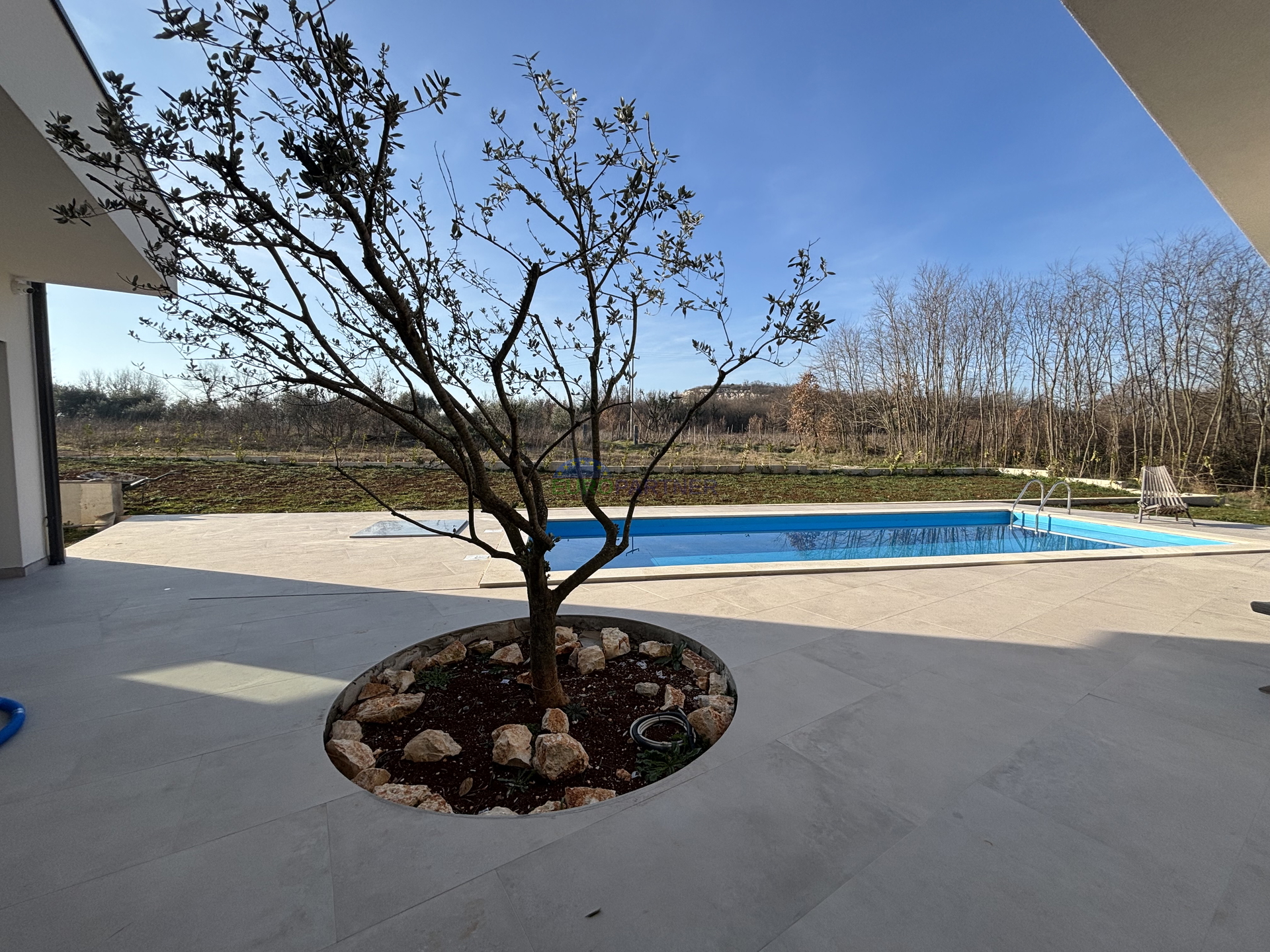 Istria, near Rovinj, beautiful single-story house with a pool.