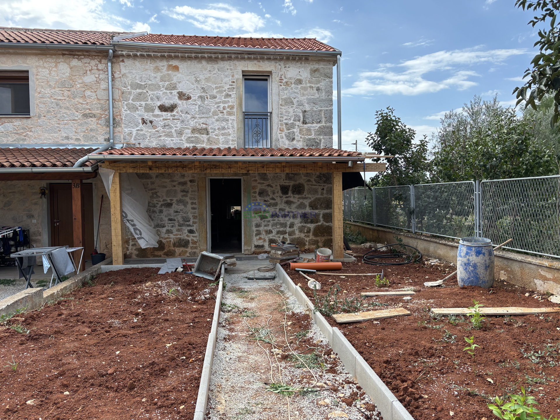 Istrien, Poreč, Steinhaus in der Nähe von Poreč