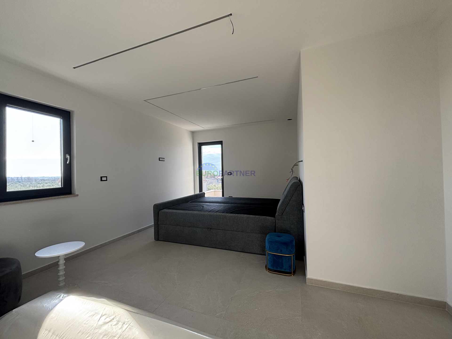 Istria&comma; near Pore&ccaron;&comma; beautiful modern house with a sea view&period;