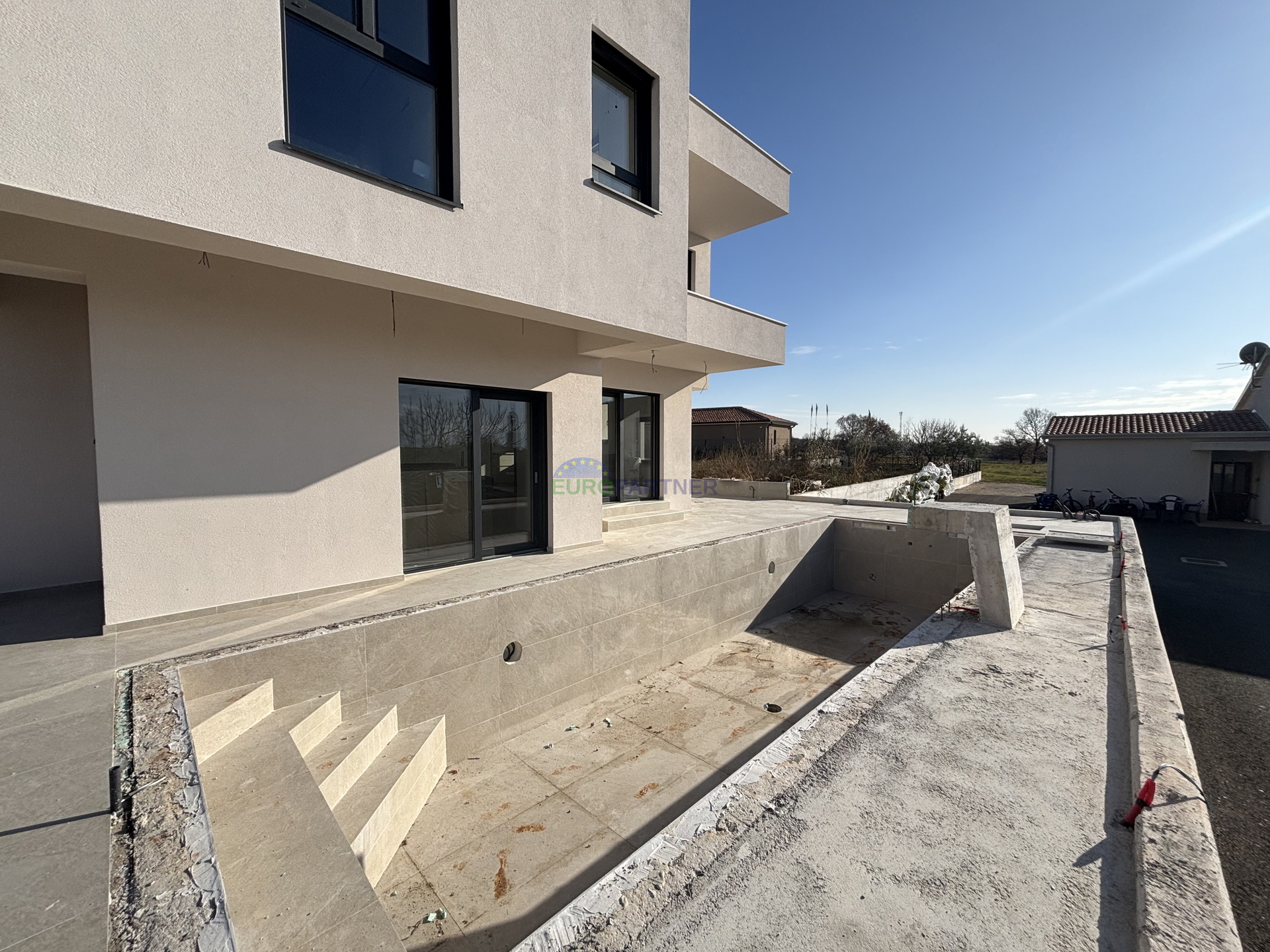 Istria&comma; near Pore&ccaron;&comma; beautiful modern house with a sea view&period;