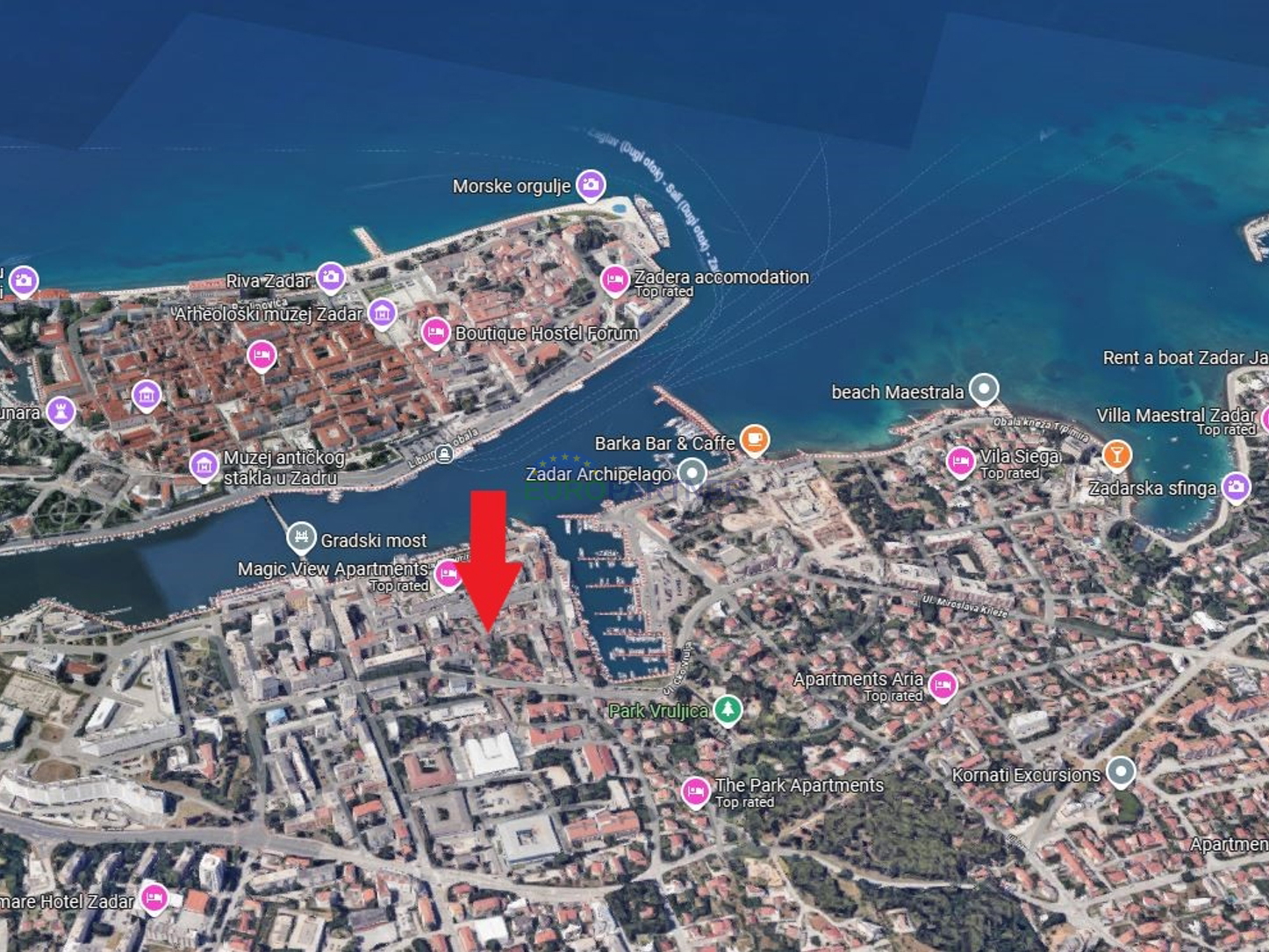 ZADAR CENTRO, appartamento seconda fila al mare