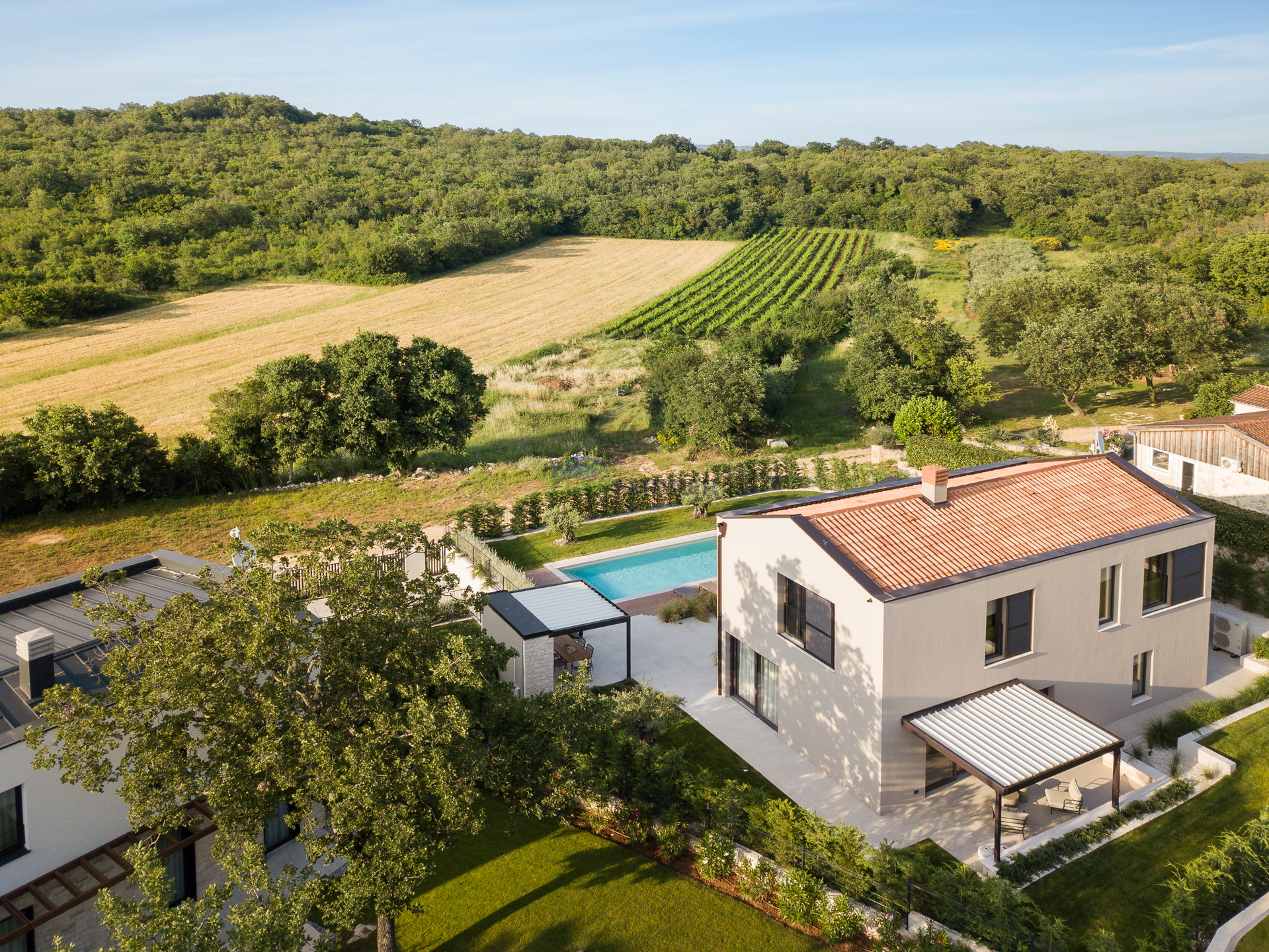 Predivna vila s wellnessom i grijanim bazenom, okolica Vrsar, Istra