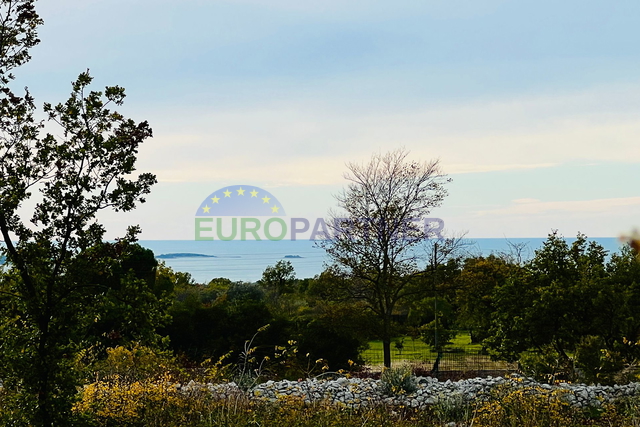 Istrien, Vodnjan, Baugrundstück mit Meerblick