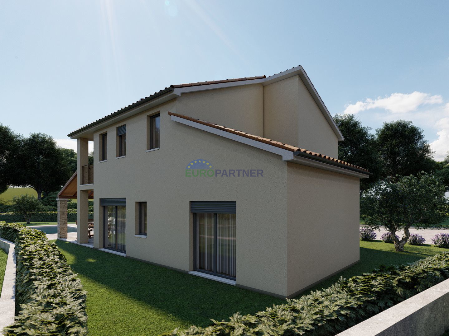 Istrien, Sovinjak, exklusives Haus mit Pool in Sovinjak