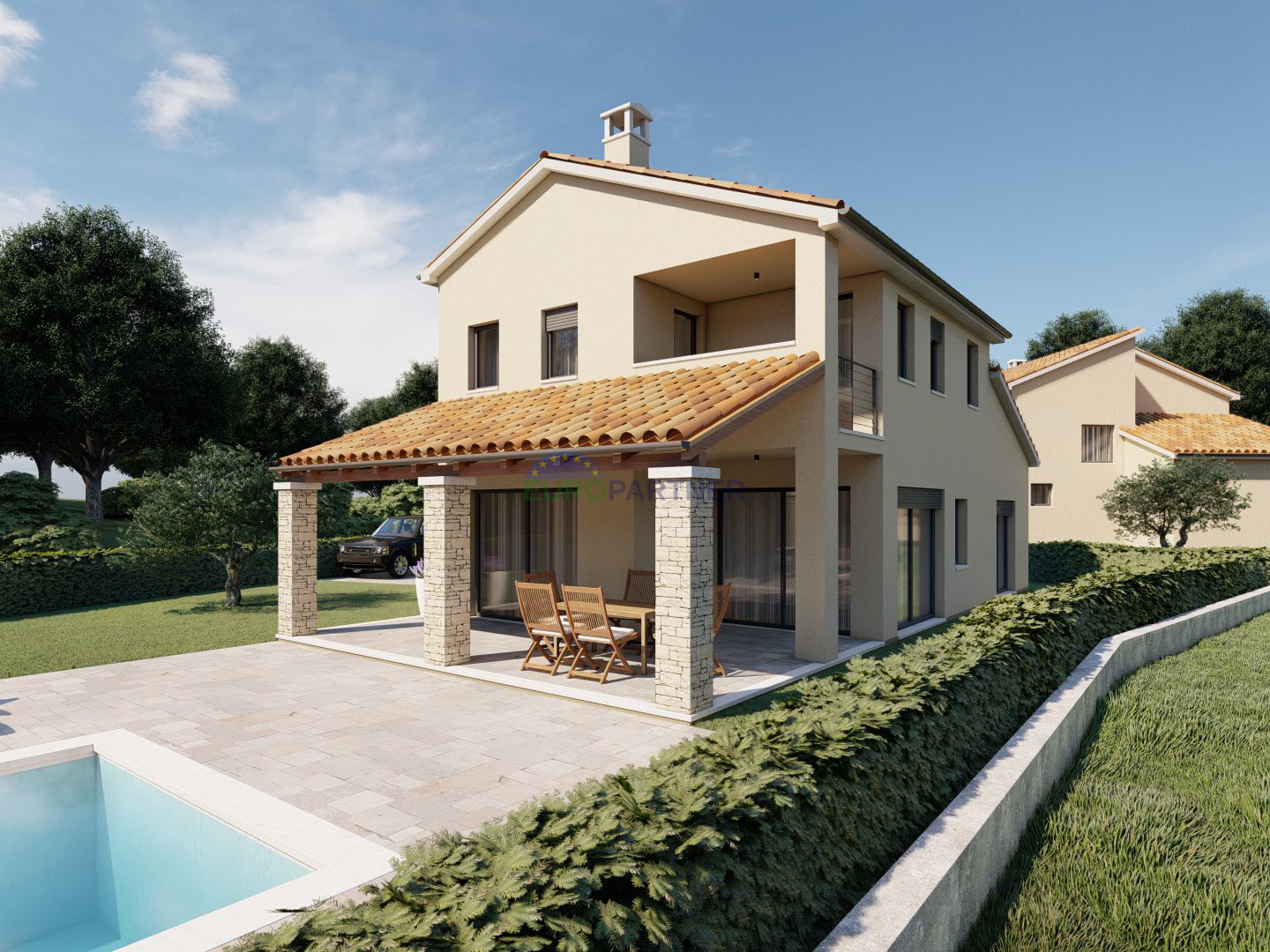 Istrien, Sovinjak, exklusives Haus mit Pool in Sovinjak