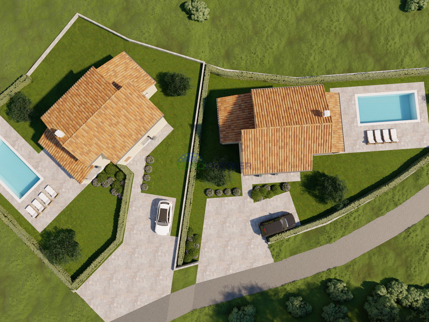 Istrien, Sovinjak, exklusives Haus mit Pool in Sovinjak