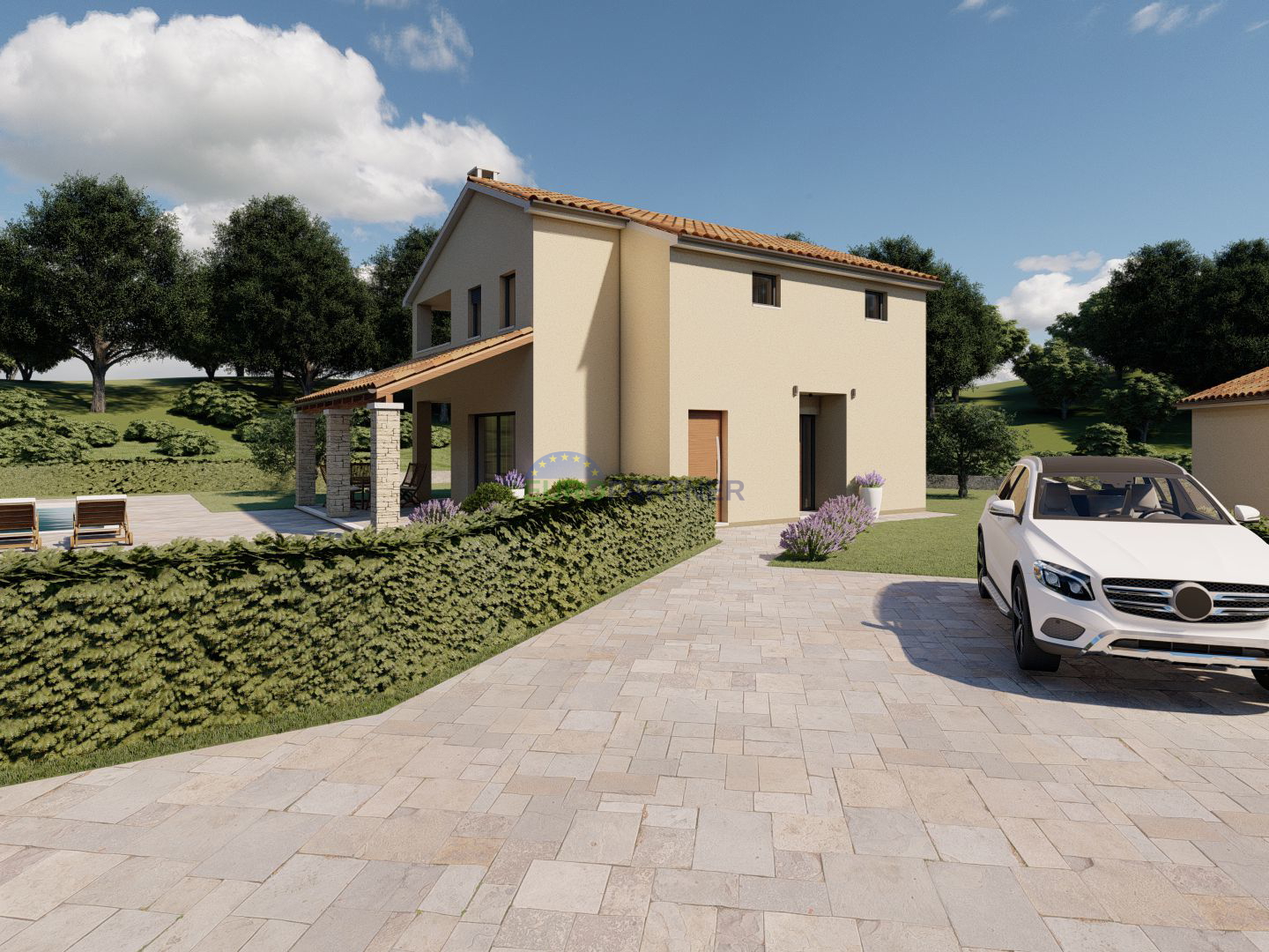 Istrien, Sovinjak, exklusives Haus mit Pool in Sovinjak