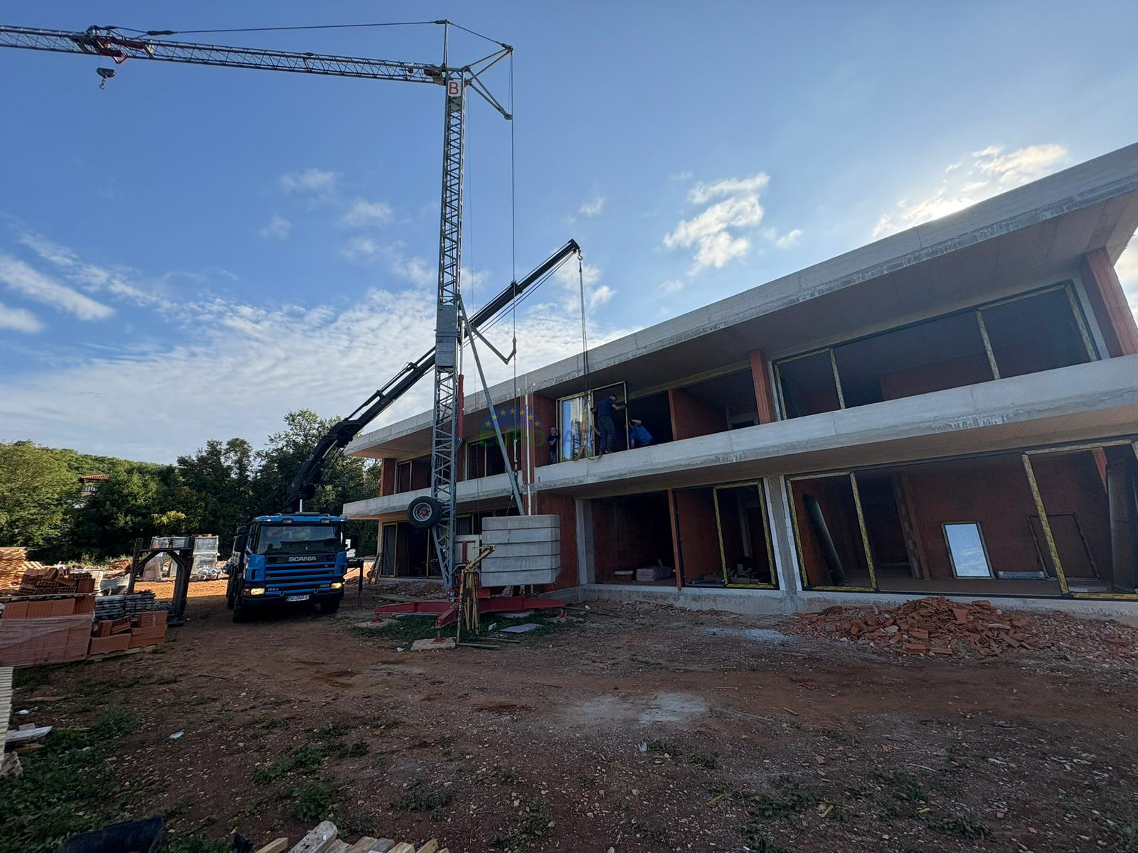 Istria, Rovinj, apartment under construction in the vicinity of Rovinj