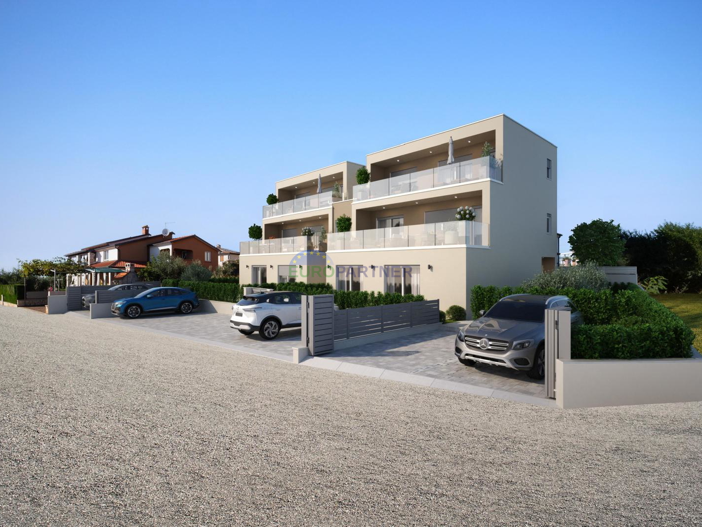 Istria, Parenzo, appartamento moderno con giardino