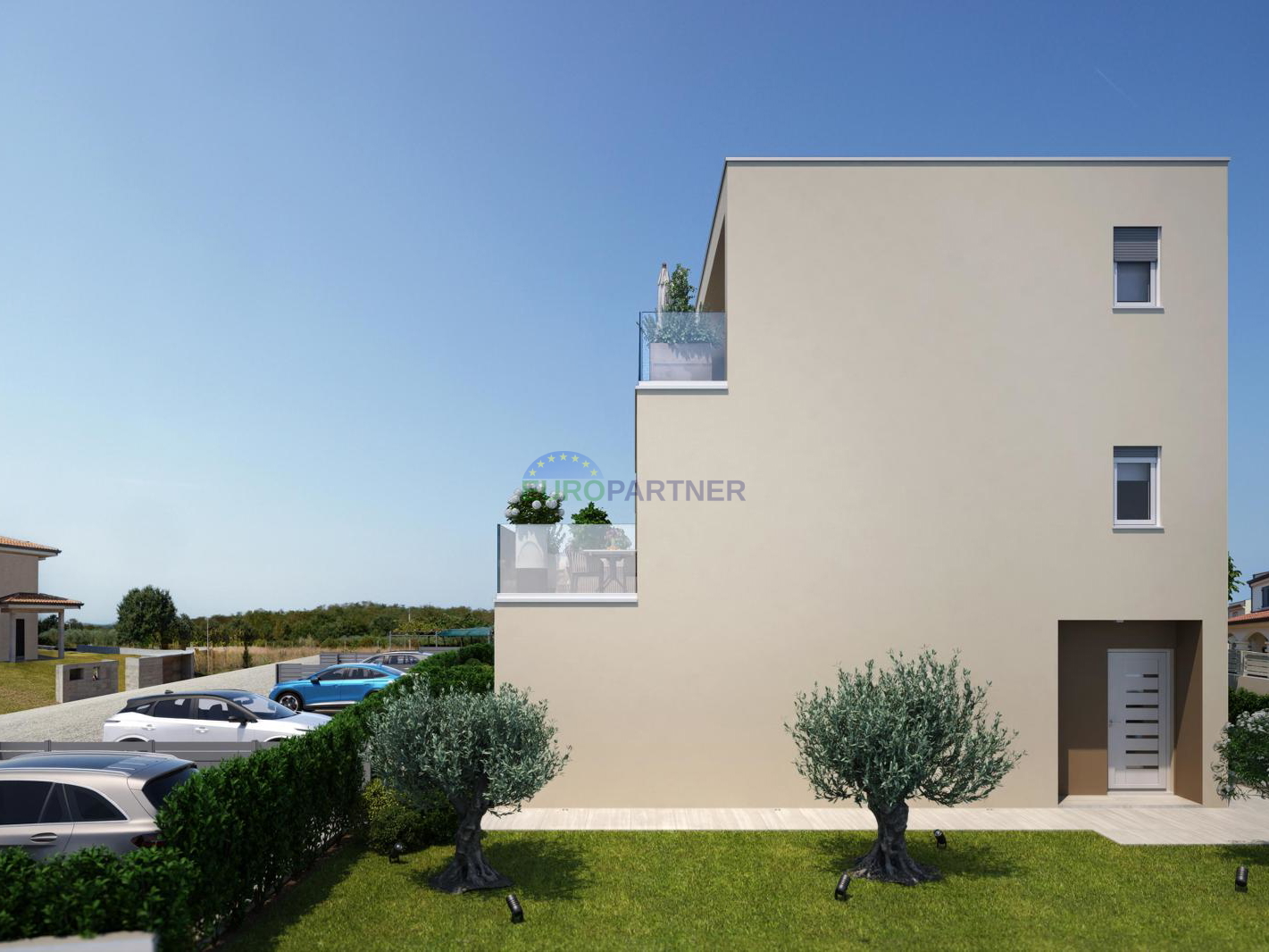 Istria, Parenzo, appartamento moderno con giardino