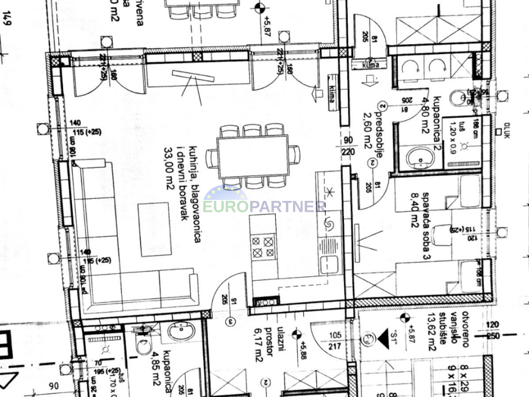 Appartamento, 63 m2, Vendita, Podstrana