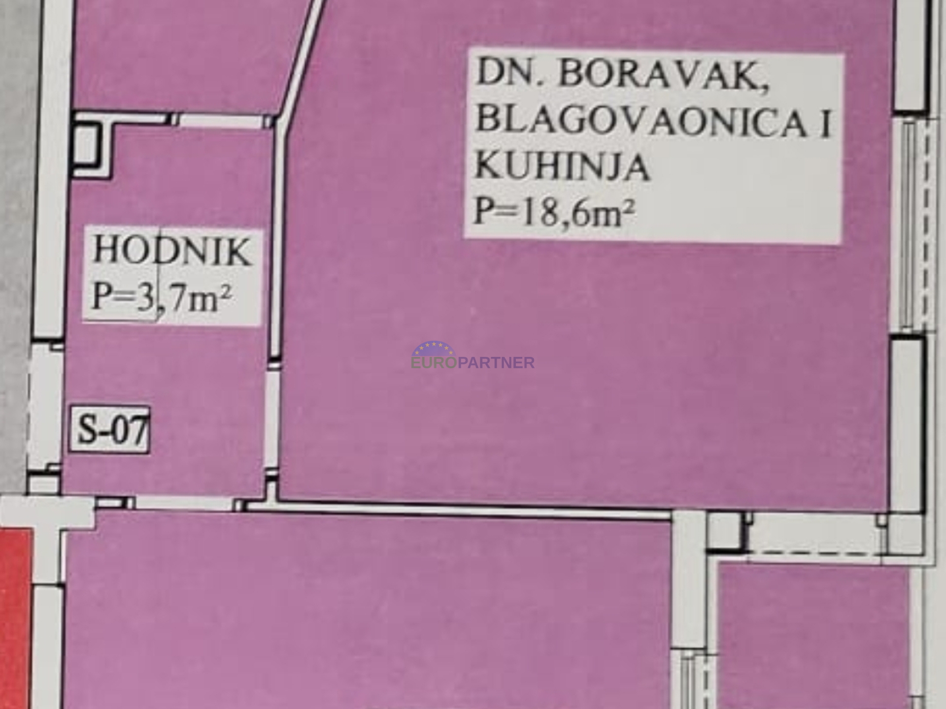 Appartamento, 45 m2, Vendita, Podstrana