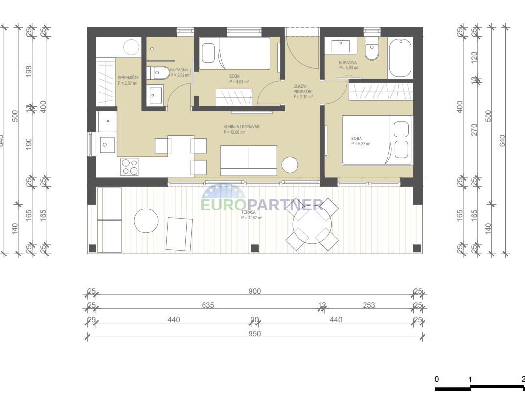 Istria, Žminj, building land with a building permit