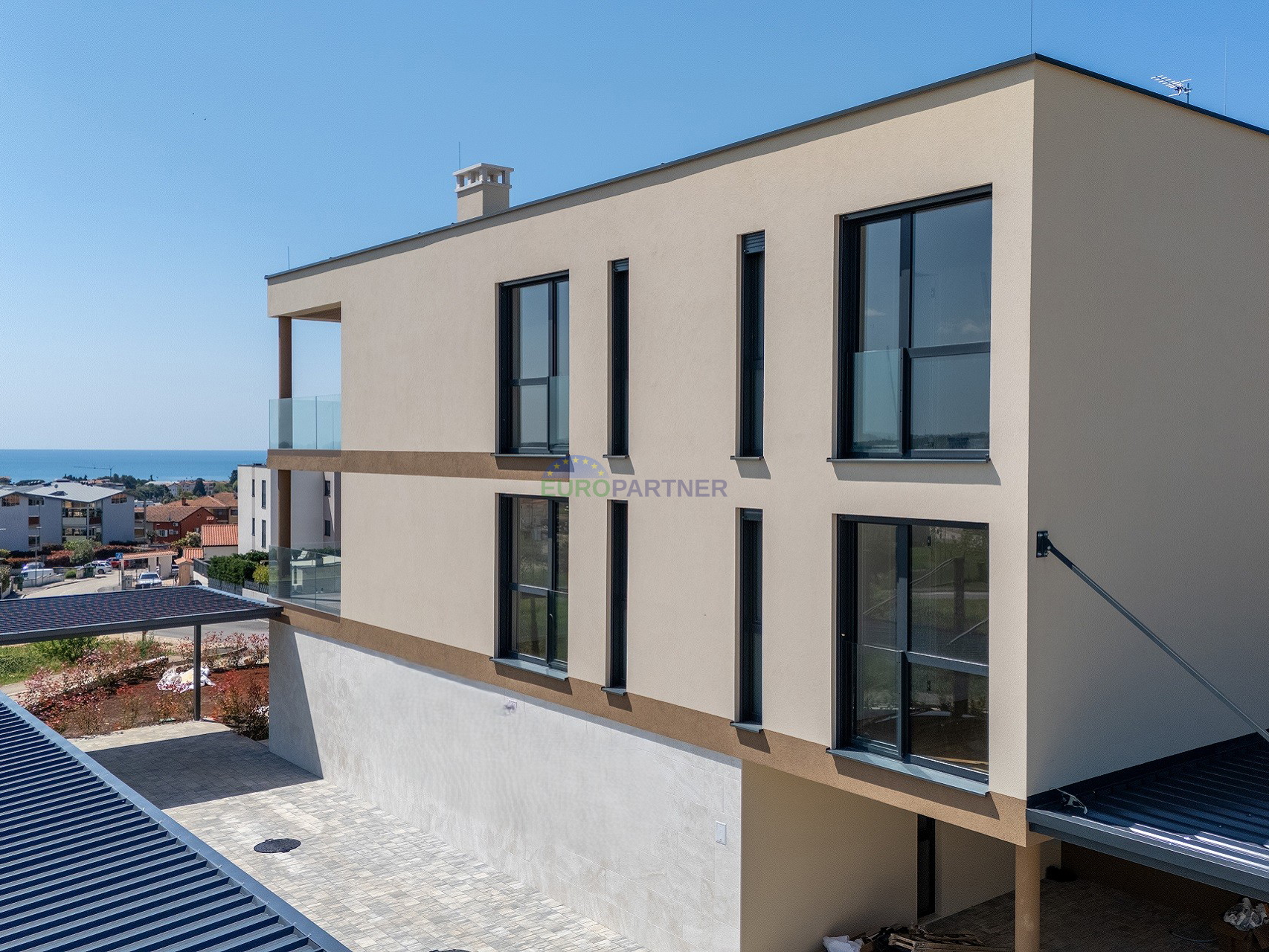 Istra, Novigrad, moderne Wohnung im ersten Stock