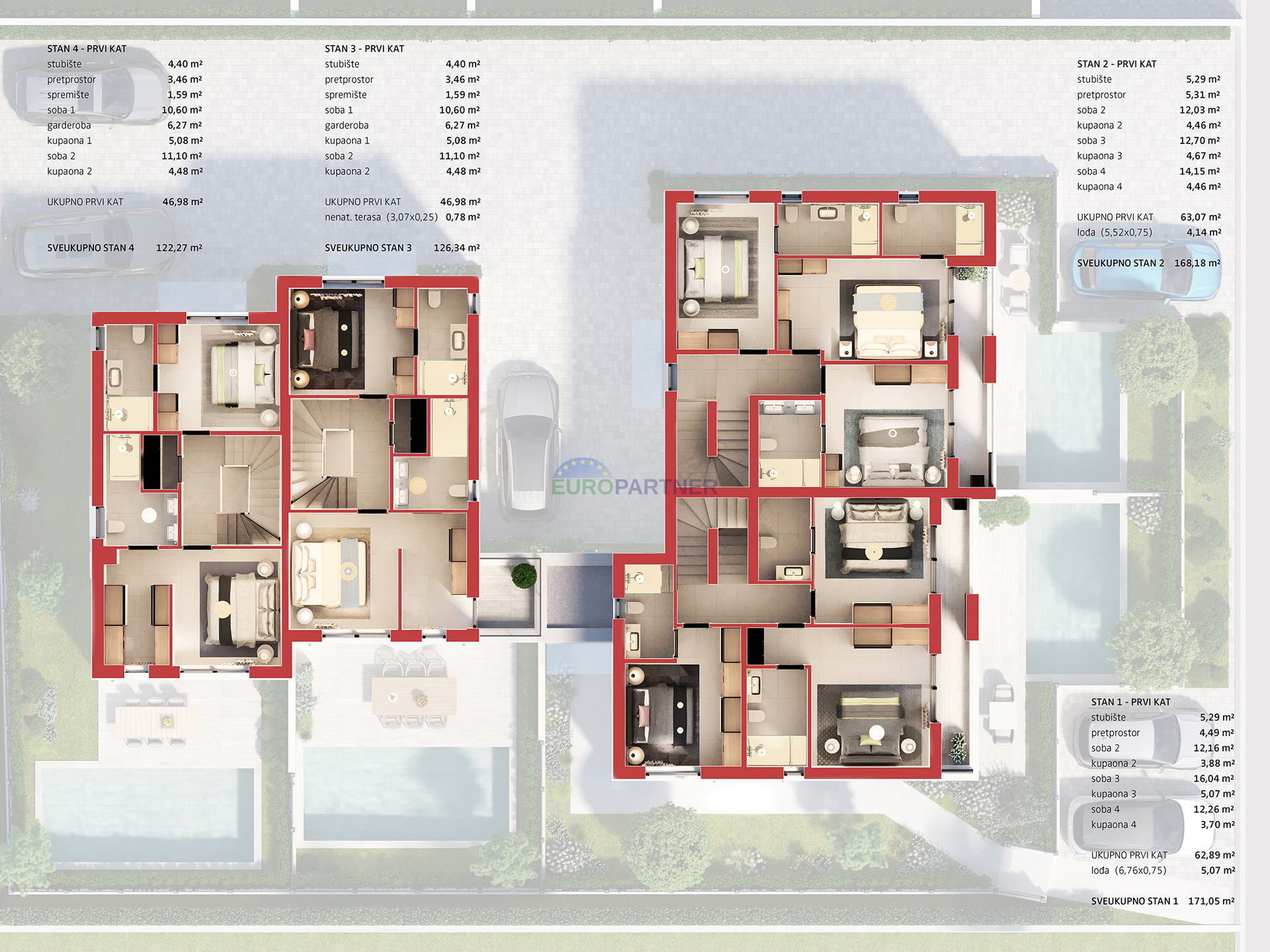 Poreč, Istria, house with three bedrooms