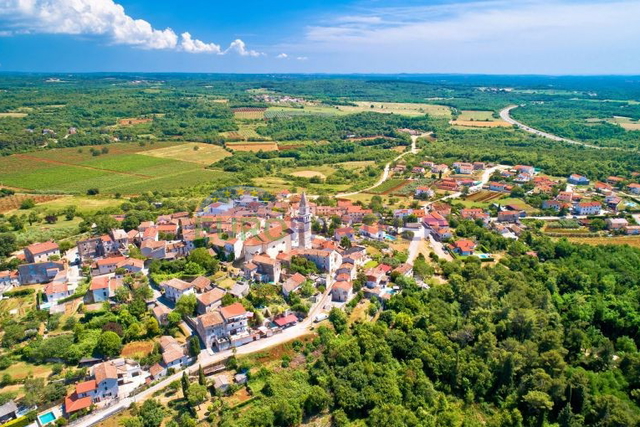 Istria, Višnjan, surroundings, building land with sea view
