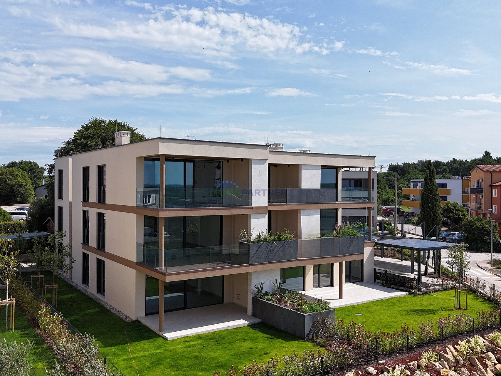 Istra, Novigrad, moderne Wohnung im ersten Stock