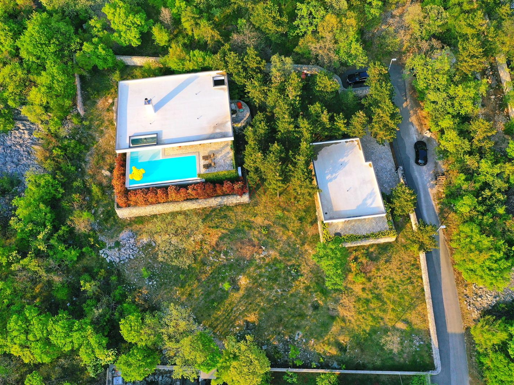 Kostrena, stylish villa with seaview