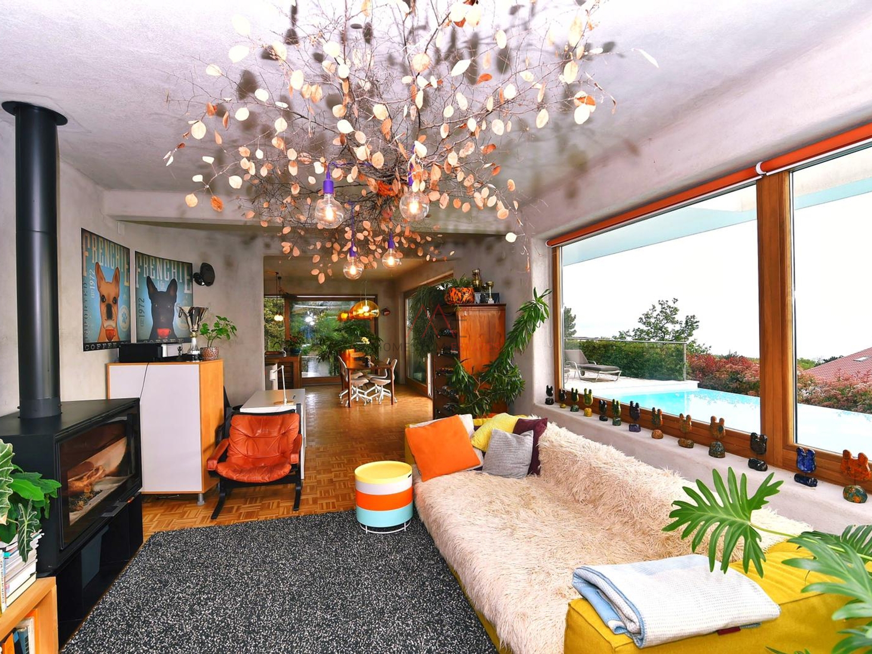 Kostrena, stylish villa with seaview