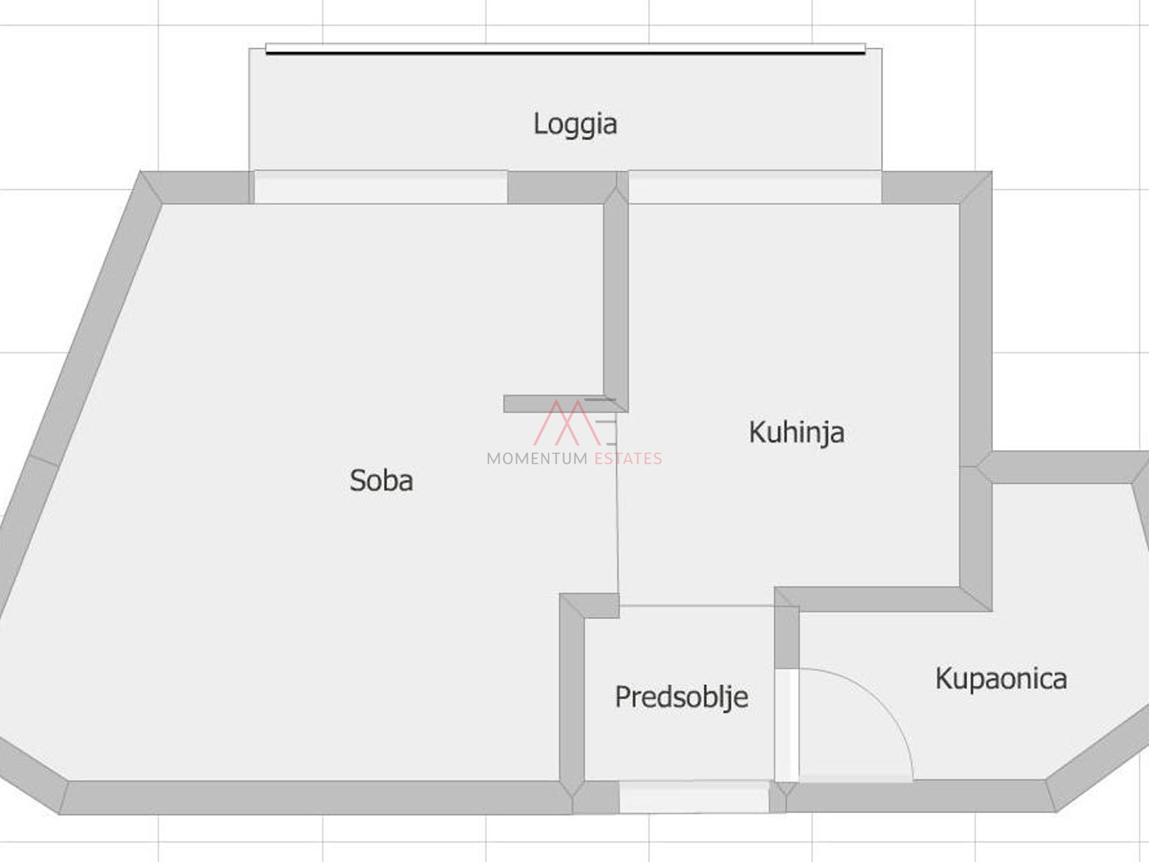 Appartamento, 24 m2, Vendita, Rijeka - Kozala