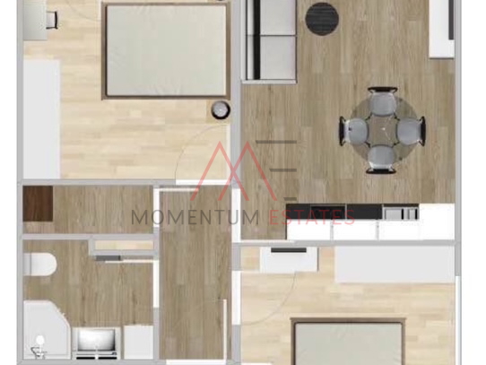 Vežica,najam,renovirani 2sb+db