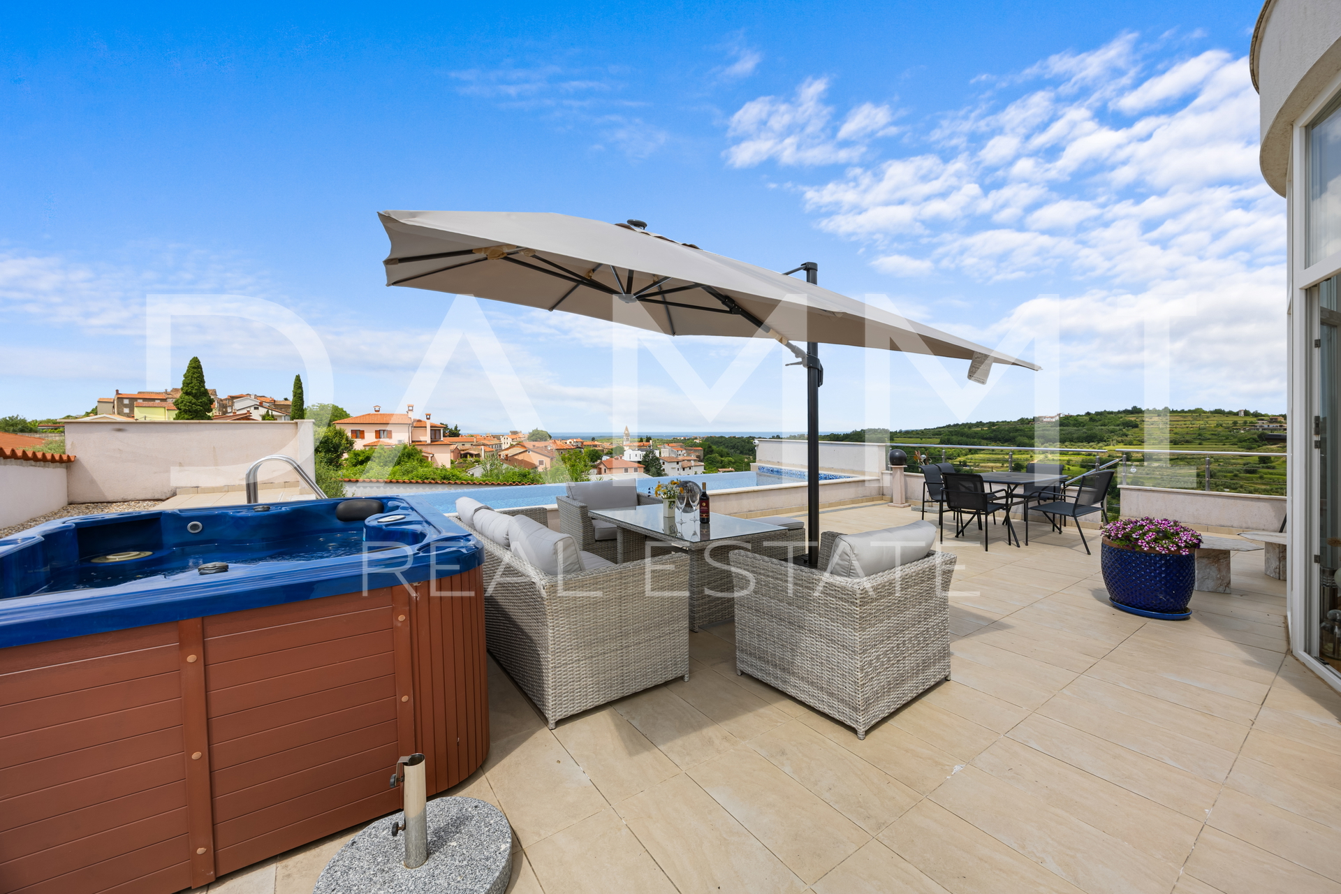 ISTRA&comma; MOMJAN - Villa con piscina e vista panoramica