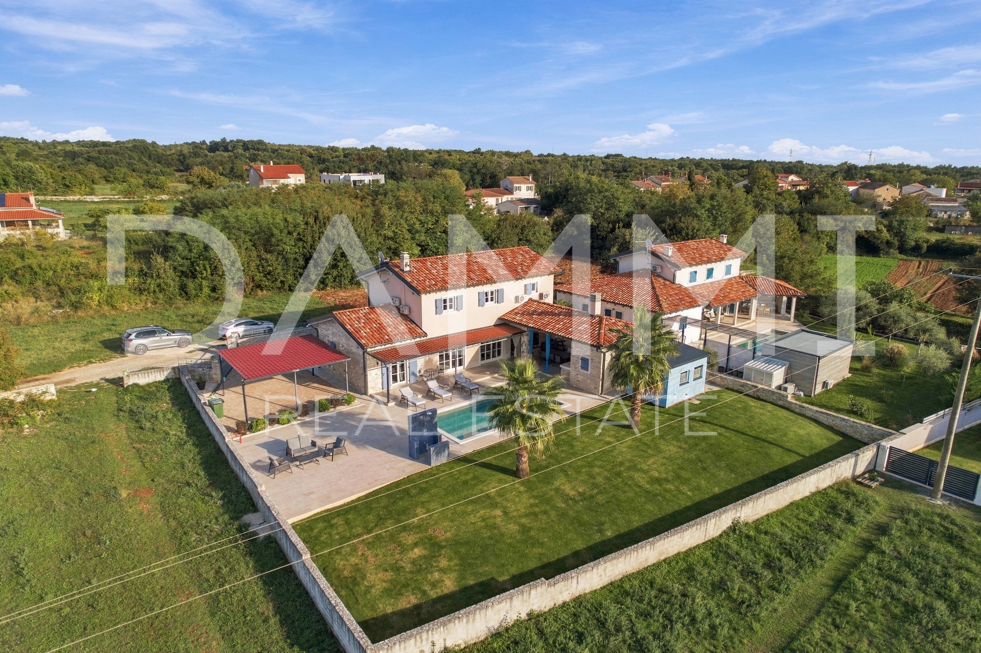 ISTRA&comma; KANFANAR - Mediteranska vila s pogledom na more