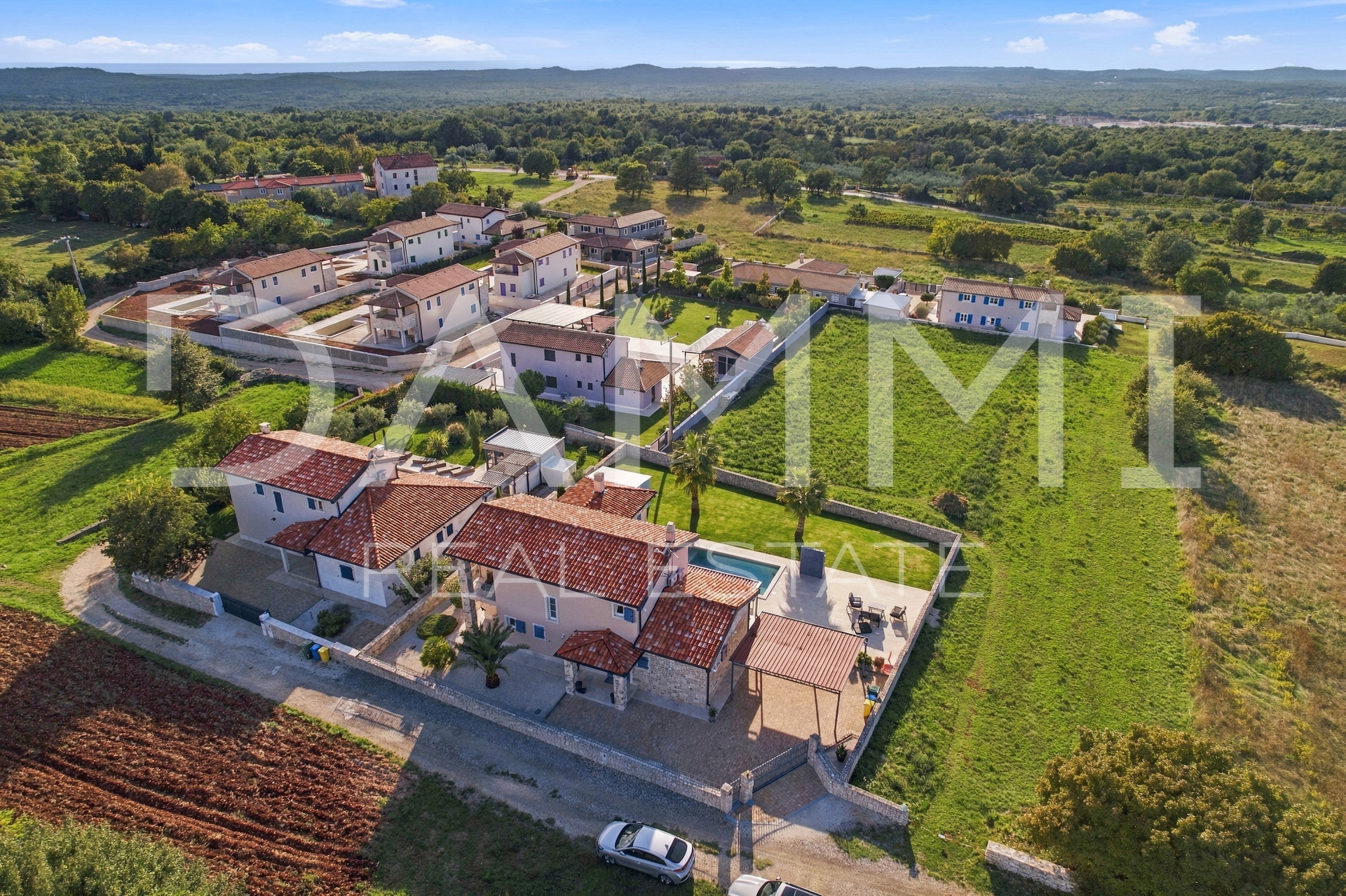 ISTRA&comma; KANFANAR - Mediteranska vila s pogledom na more
