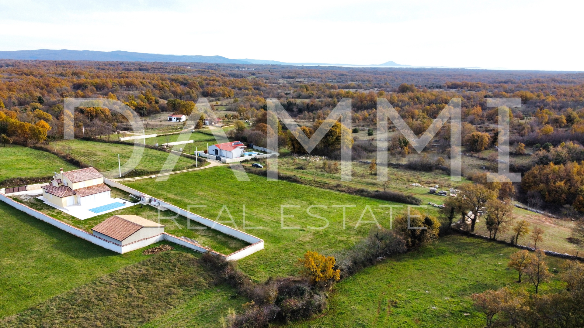 ISTRIA, SVETVINCENAT - Bellissimi terreni edificabili in vendita 517-763 m2