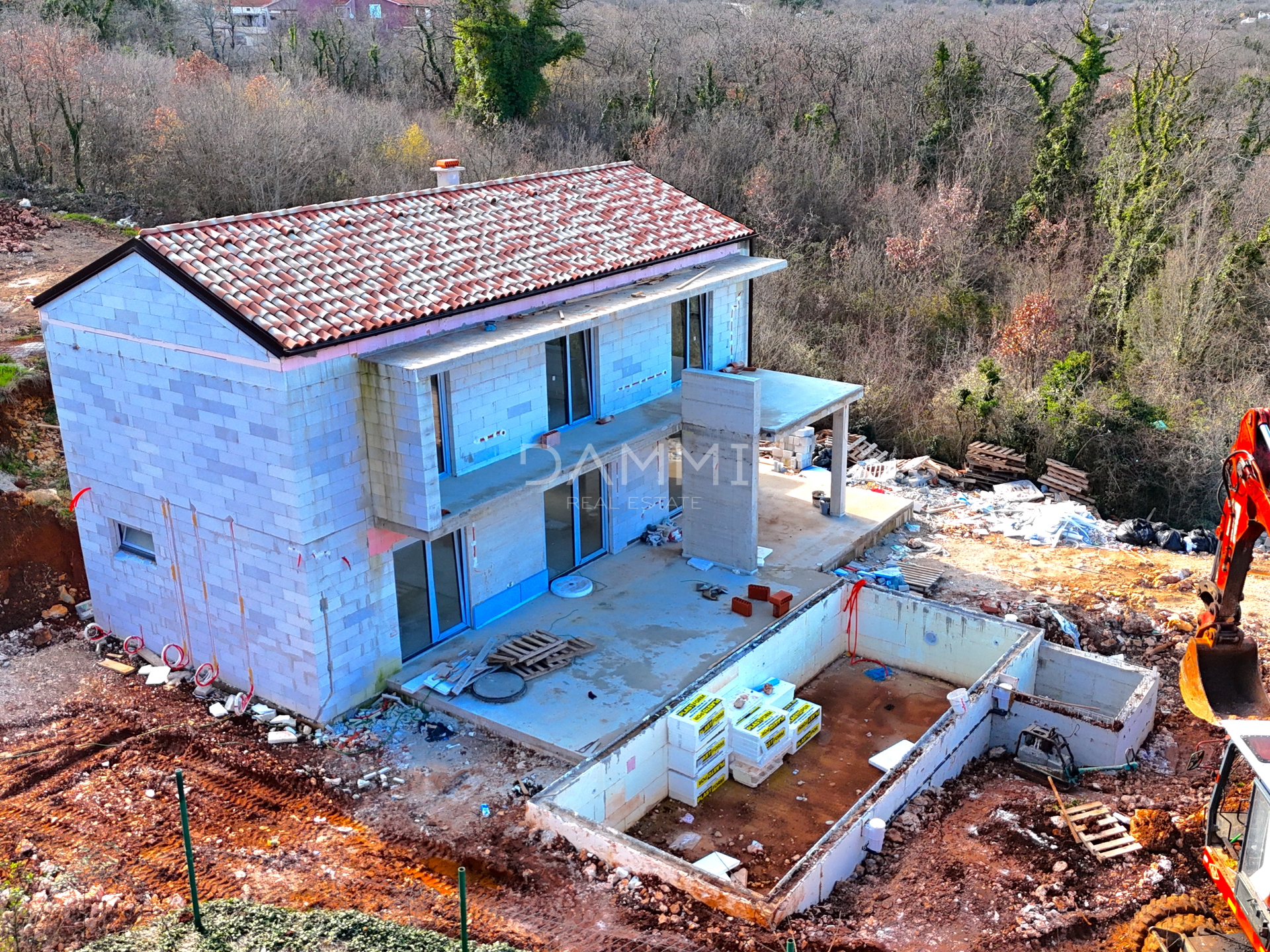 ISTRIEN, RAKALJ - Haus mit Swimmingpool und wunderschönem Blick