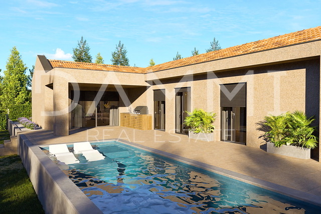 ISTRA, SVETVINČENAT - Charming house with a swimming pool in a gated resort