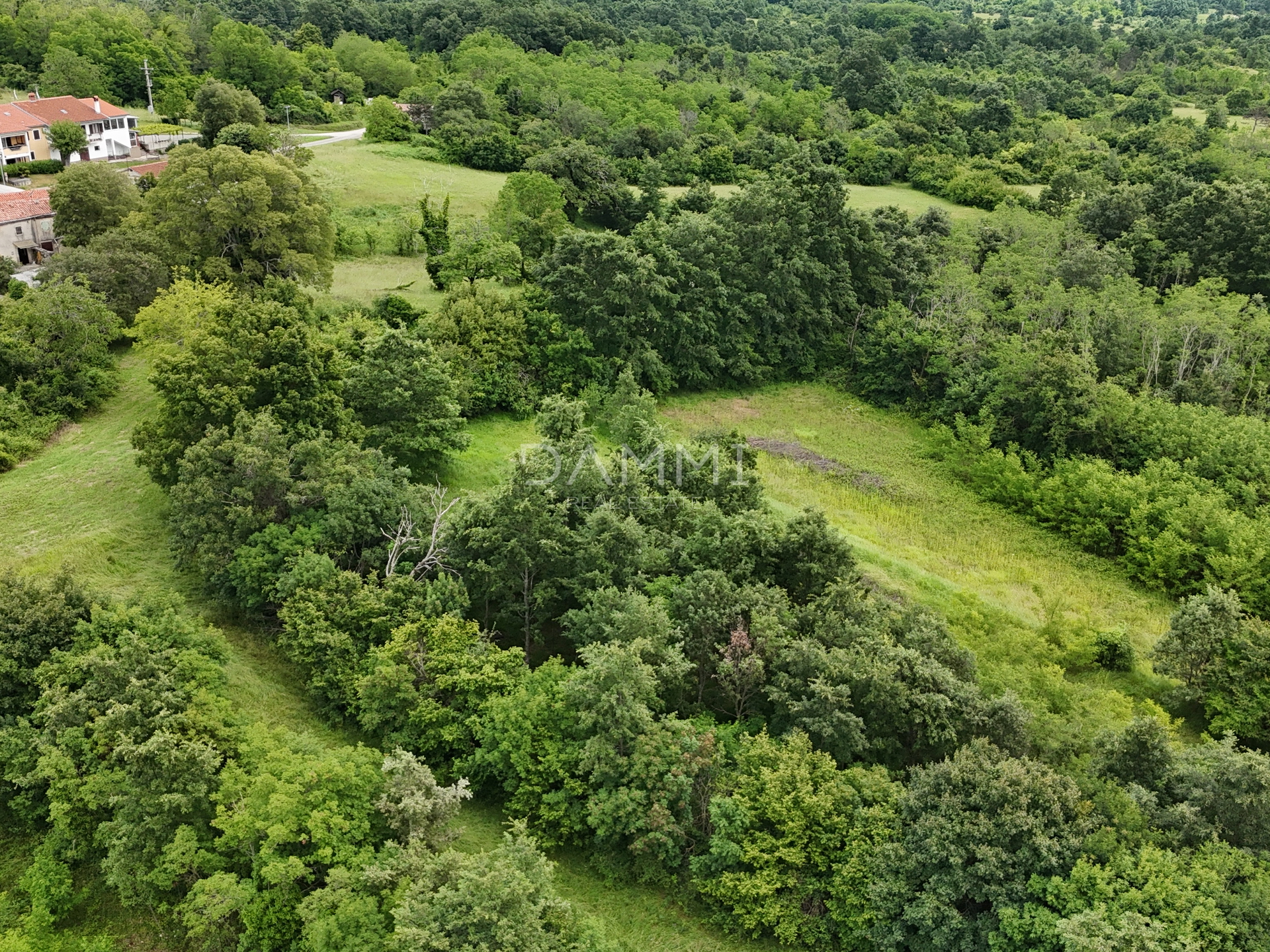 ISTRIA, PAZIN - Building land on a secluded spot surrounded by nature