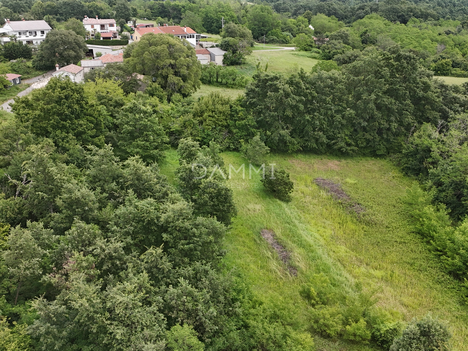 ISTRIA, PAZIN - Building land on a secluded spot surrounded by nature