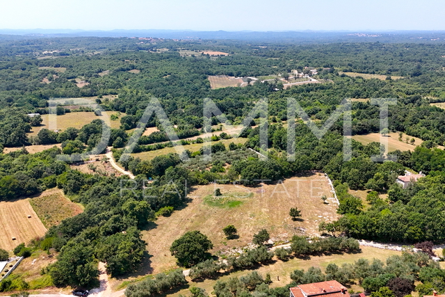 ISTRIEN, KANFANAR – EIN GROSSES BAUGRUNDSTÜCK IM HINTERLAND VON ROVINJ